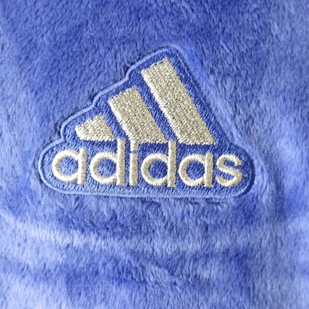 Girls Adidas Hooded Fleece Sweatshirt Size XL - Picture 3 of 4